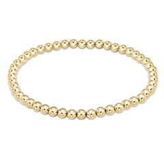 Enewton classic gold 4mm bead bracelet BCLG4