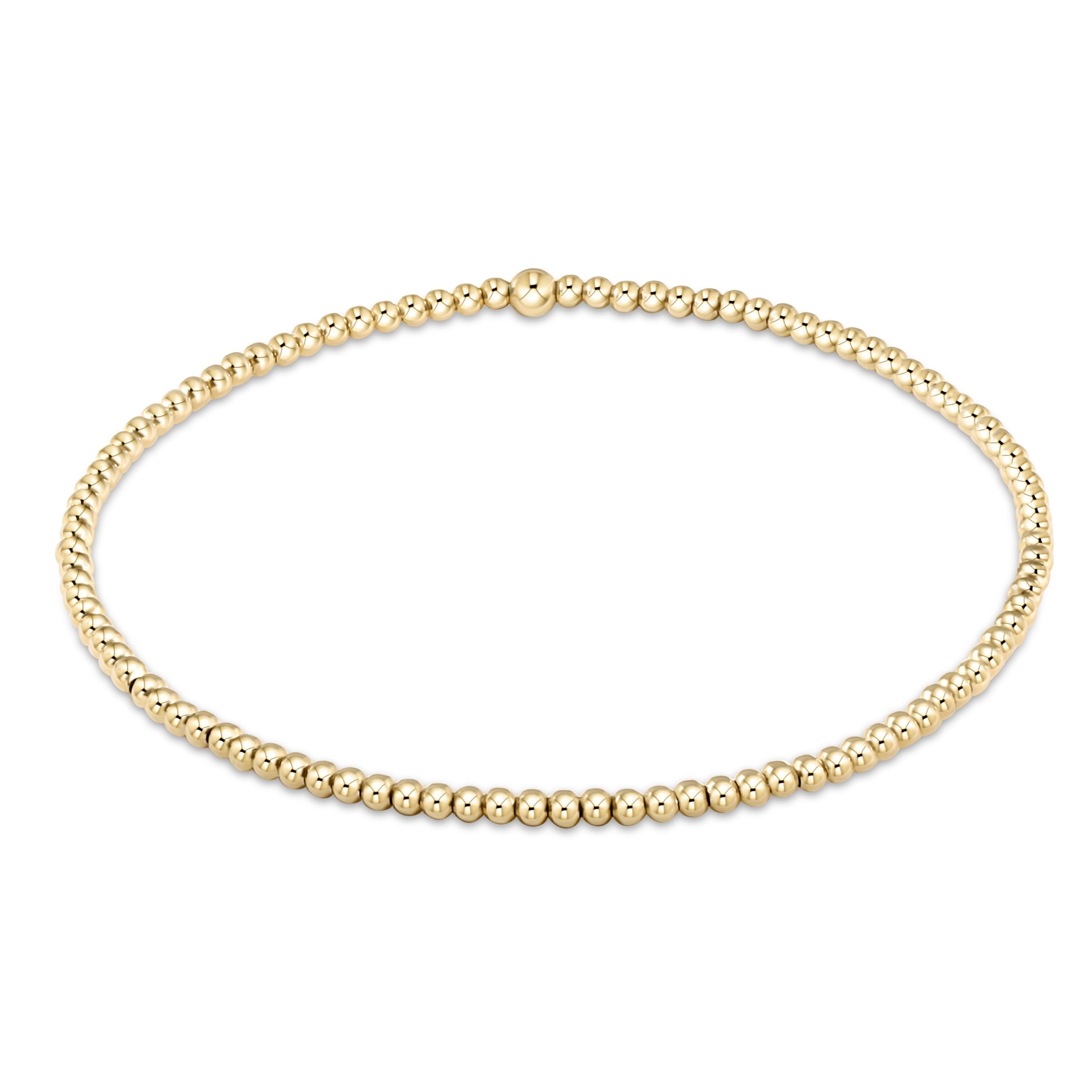 Enewton Classic Gold 2mm Bead Bracelet BCLG2