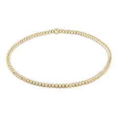 Enewton Classic Gold 2mm Bead Bracelet BCLG2