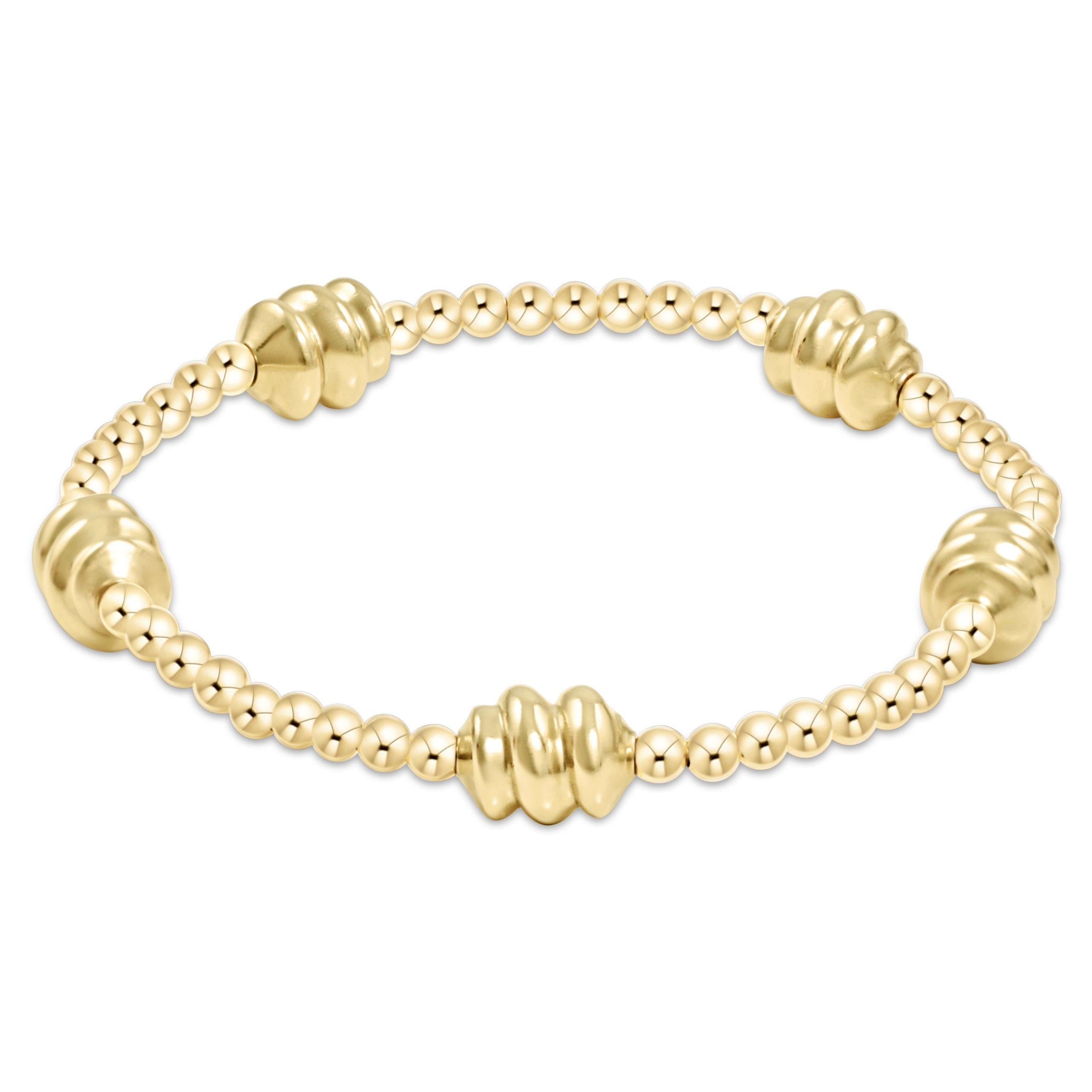 Enewton Admire Gold 3mm Bead Bracelet - Gold BADG3G
