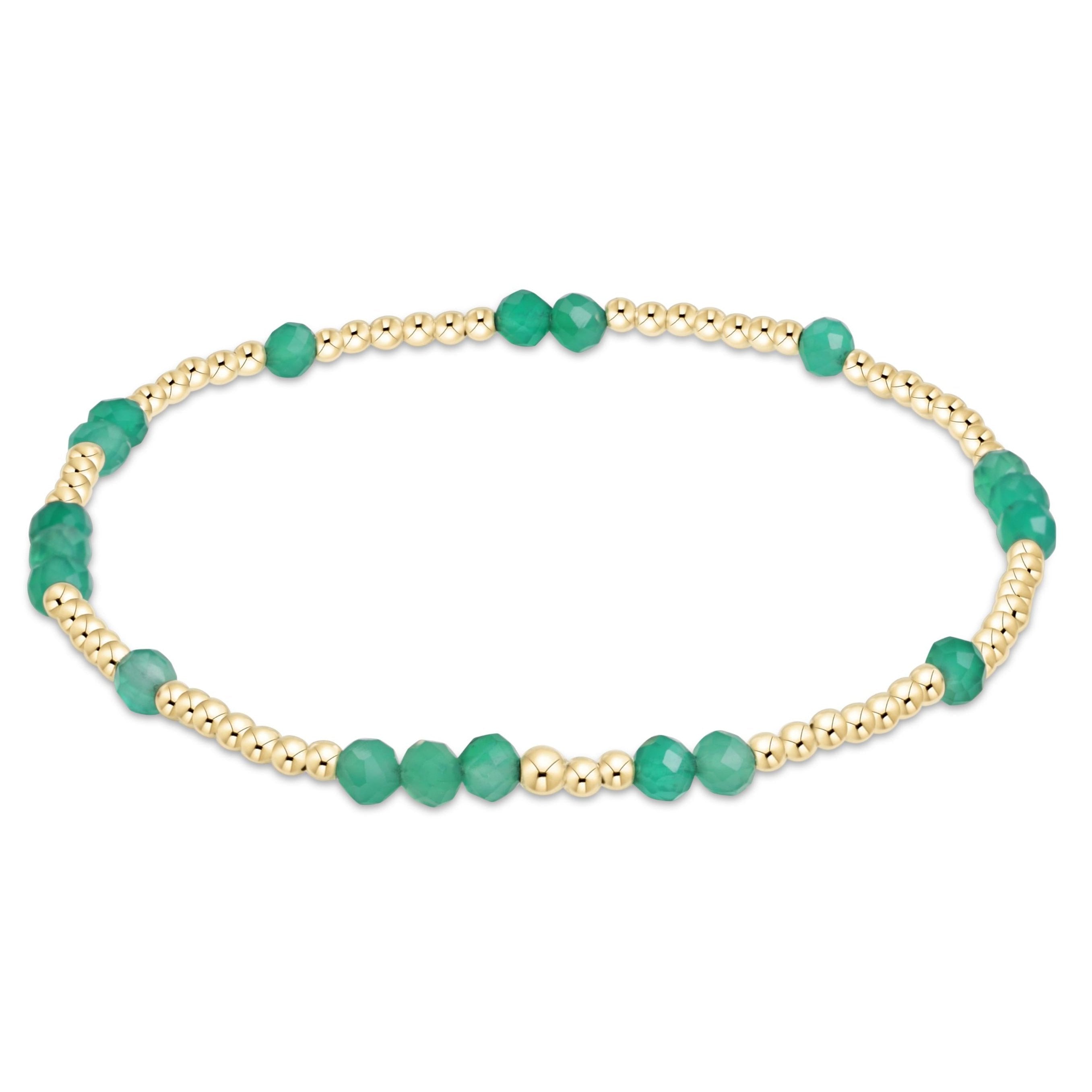 Enewton Hope Unwritten Gemstone Bracelet - Green Onyx BHOPUNWGEMGOX