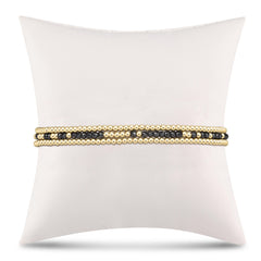 Enewton simply classic hope unwritten stack - faceted hematite - stack of 3 BSSICLHOPUNWFHEM3