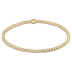 Enewton Classic Gold 2.5mm Bead Bracelet BCLG25