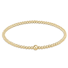 Enewton Classic Gold 3mm Bead Bangle BBANCLG3