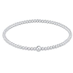 Enewton Classic Sterling 3mm Bead Bangle BBANCLSS3