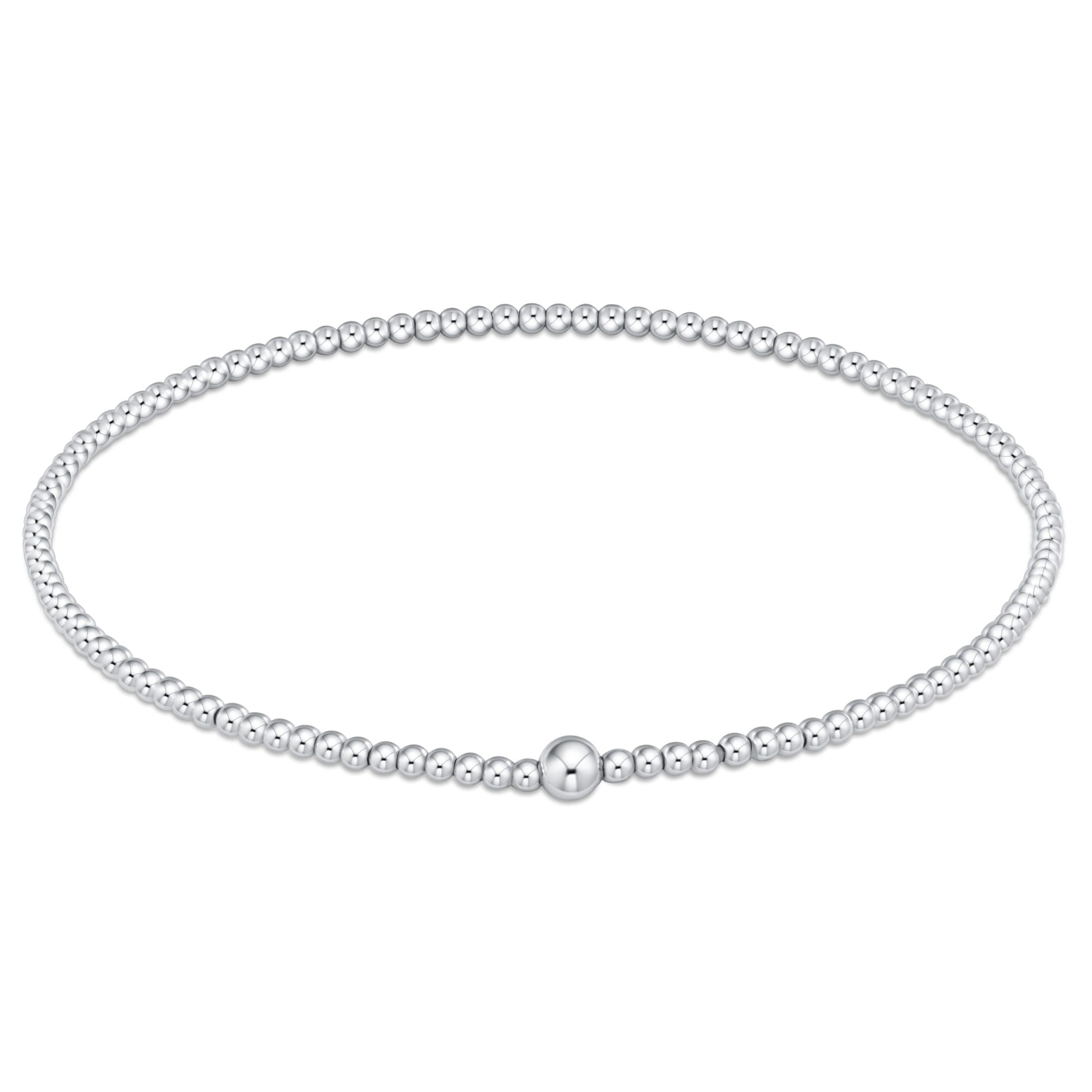Enewton Classic Sterling 2mm Bead Bangle BBANCLSS2