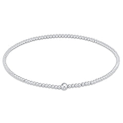 Enewton Classic Sterling 2mm Bead Bangle BBANCLSS2