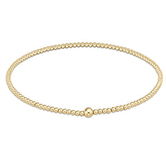 Enewton Classic Gold 2mm Bead Bangle BBANCLG2