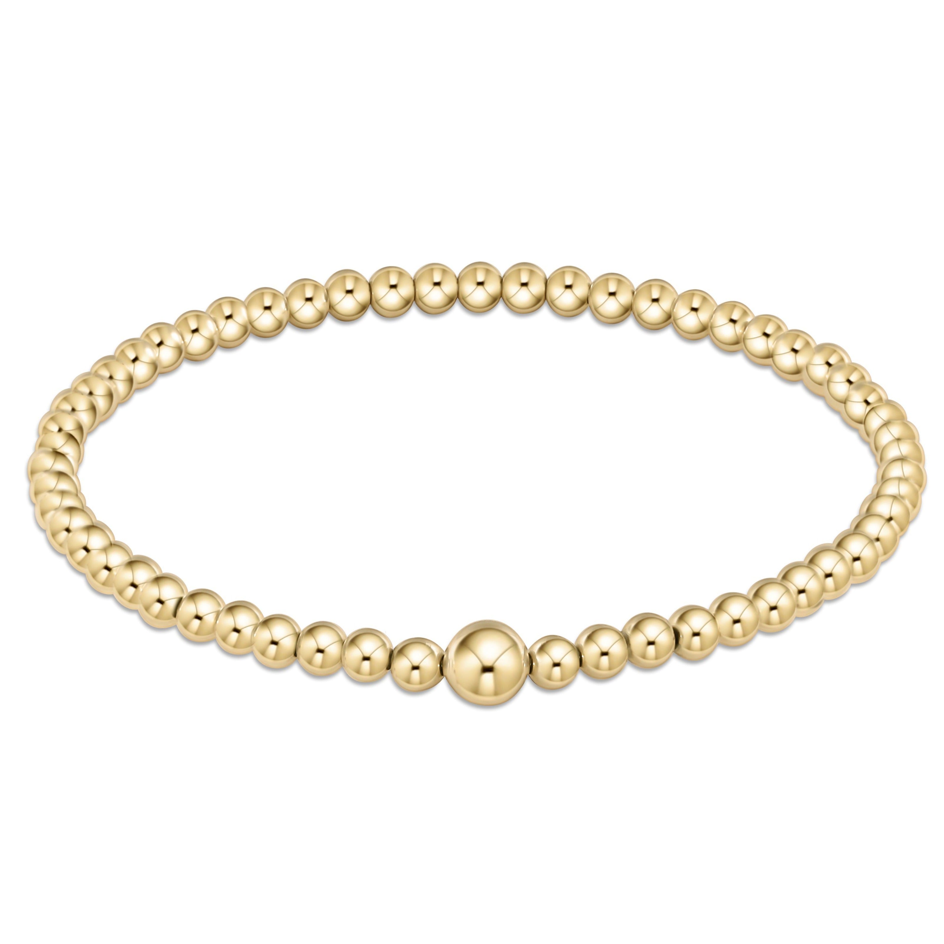 Enewton Classic Gold 4mm Bead Bangle BBANCLG4