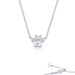 LAFONN Puffy Paw Print Necklace LV008CLP20