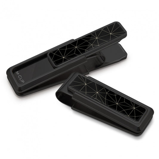 MClip Shattered Engraving Blackout Steel BK-BSS-SHTD