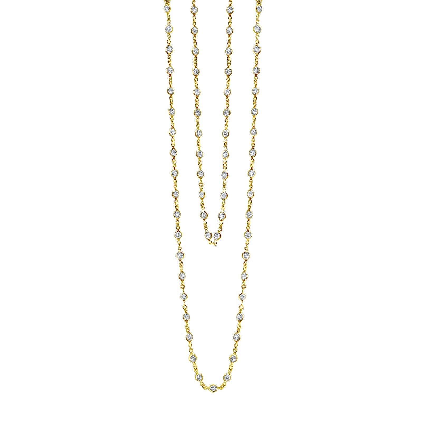 LAFONN Classic Station Necklace N0009CLG16