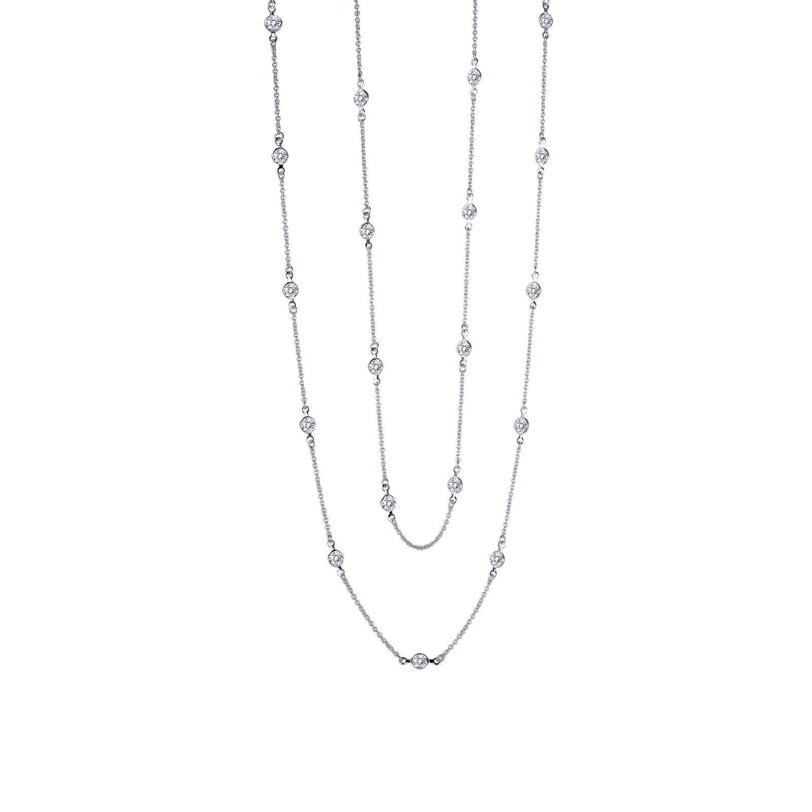 LAFONN Classic Station Necklace N0016CLP36