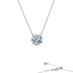 LAFONN Frameless Solitaire Necklace N0070CLP18