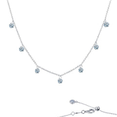 LAFONN Frameless Raindrop Necklace N0074CLG17