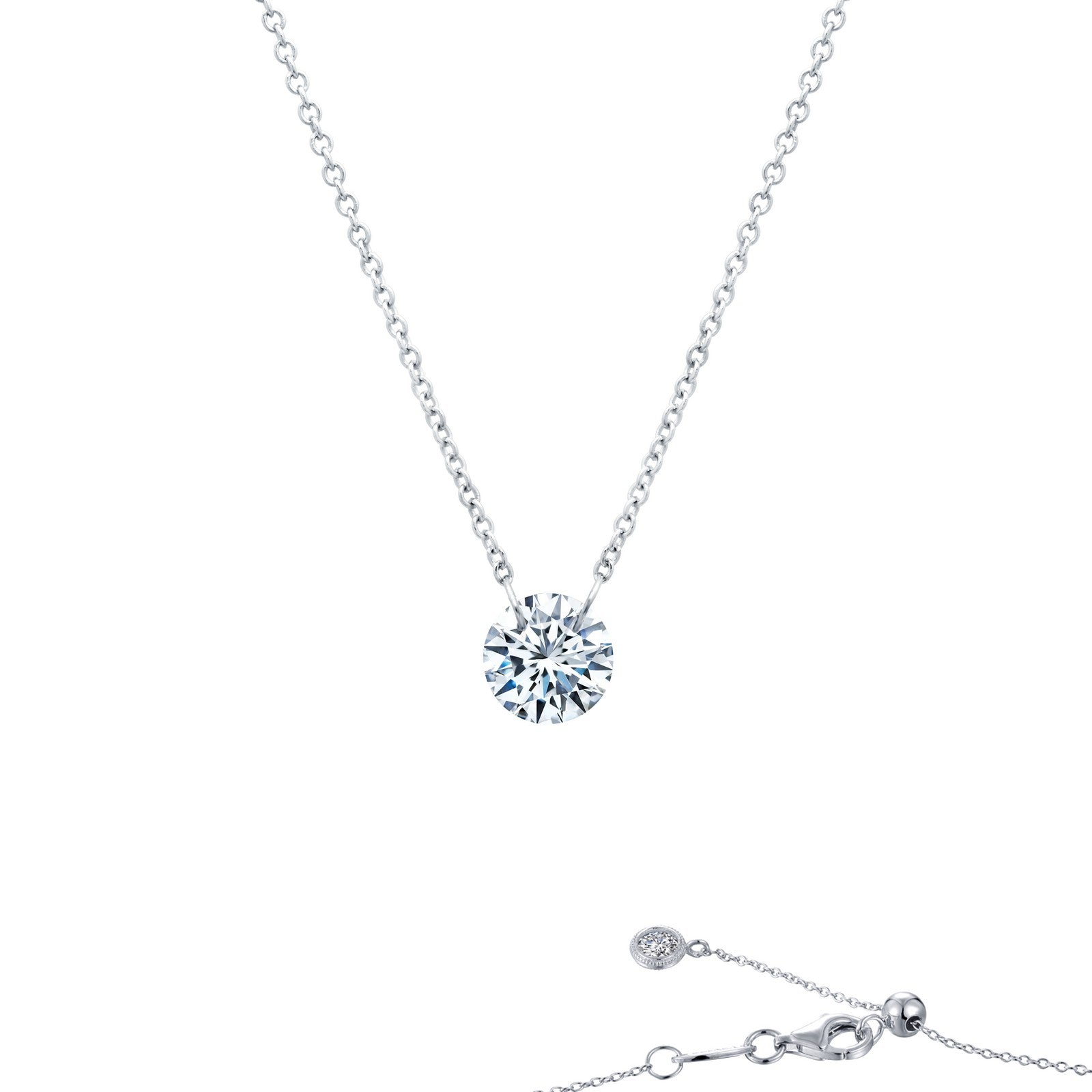 LAFONN Frameless Solitaire Necklace N0090CLP18