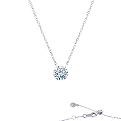 LAFONN Frameless Solitaire Necklace N0090CLP18
