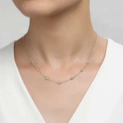 LAFONN 7 Symbols of Joy Necklace N0113CLT18