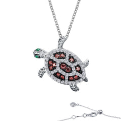 LAFONN Whimsical Sea Turtle Necklace N0156CCT22