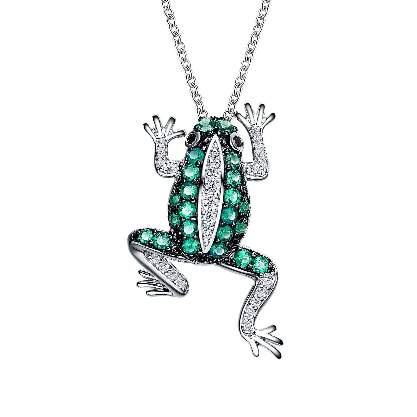 LAFONN Whimsical Frog Necklace N0157CET22