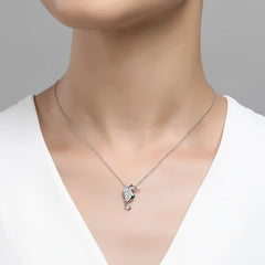 LAFONN Whimsical Seahorse Necklace N0159CLP20