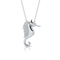 LAFONN Whimsical Seahorse Necklace N0159CLP20
