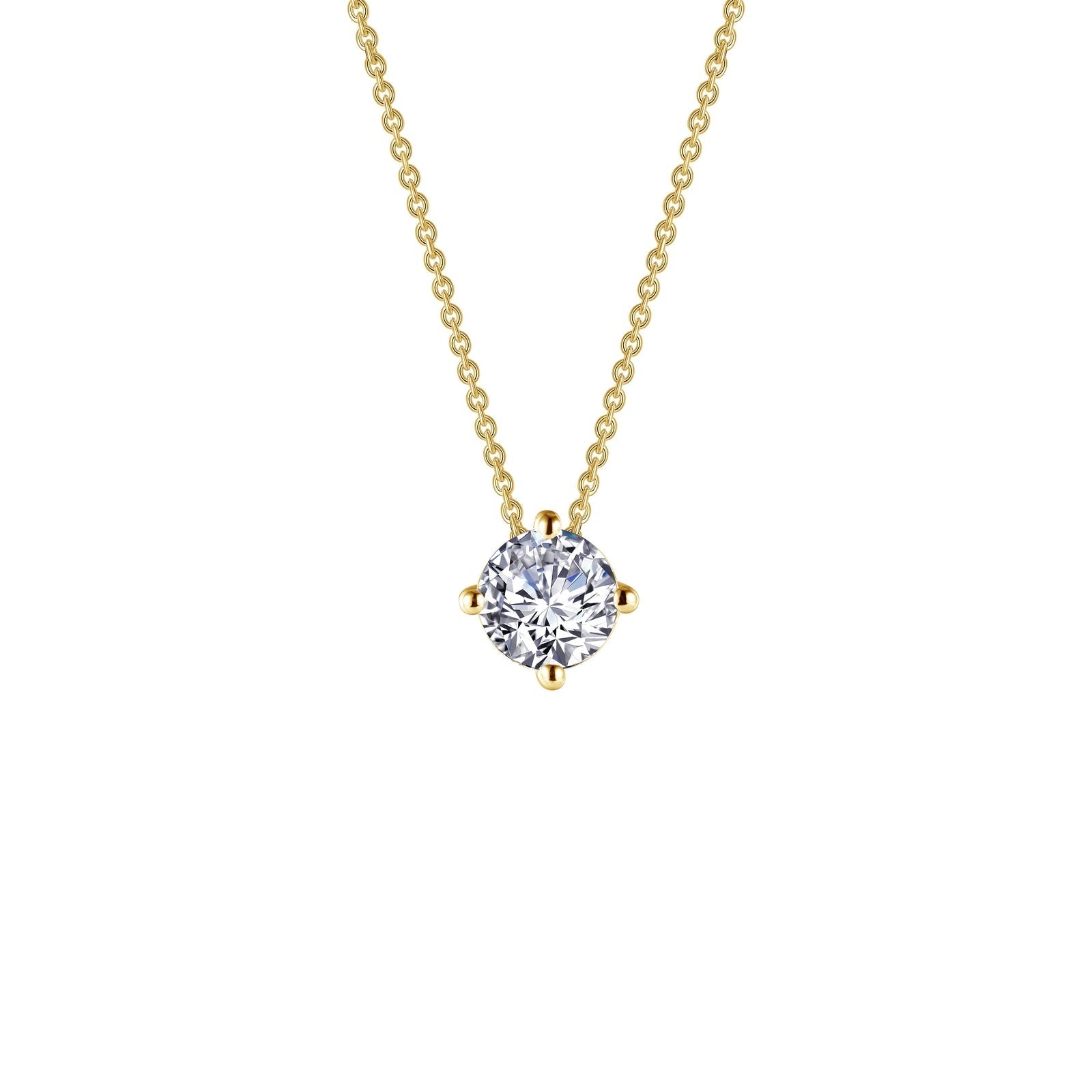 LAFONN 1.25 CTW Solitaire Necklace N0174CLP20