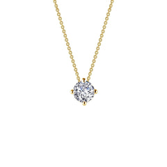 LAFONN 1.25 CTW Solitaire Necklace N0174CLP20