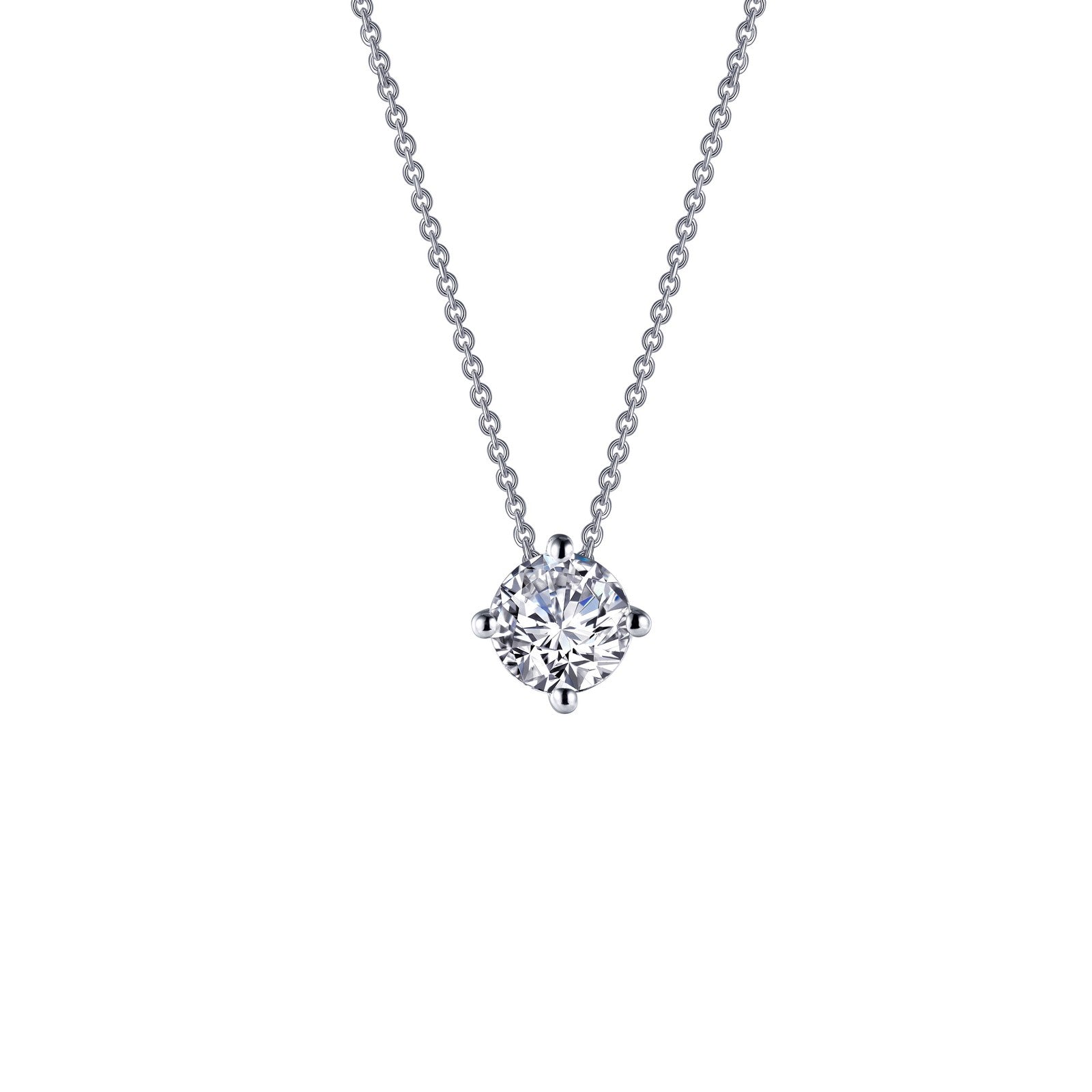 LAFONN 1.25 CTW Solitaire Necklace N0174CLP20