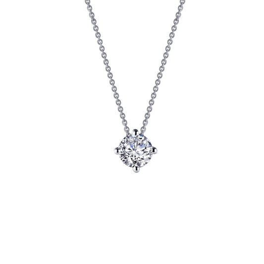 LAFONN 1.25 CTW Solitaire Necklace N0174CLP20