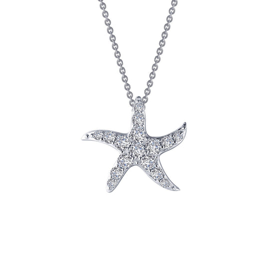 LAFONN Whimsical Starfish Necklace N0177CLP20
