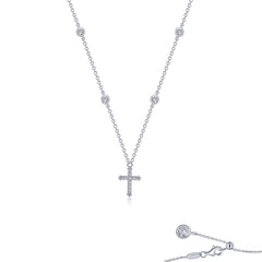 LAFONN 0.41 CTW Cross Necklace N0222CLP20