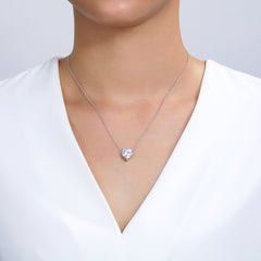 LAFONN Heart Solitaire Necklace N0245CLP20