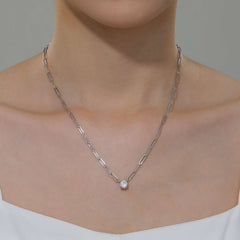 LAFONN Paperclip Necklace N0250CLP20