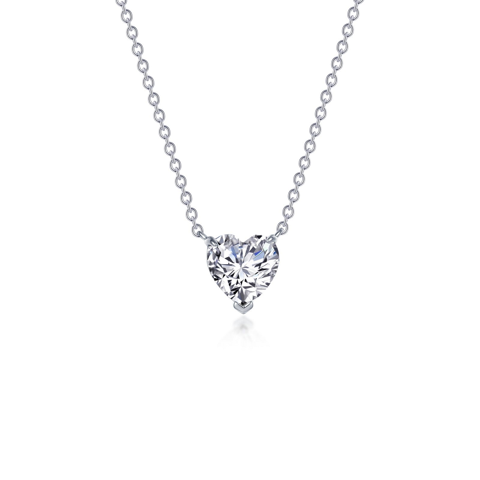 LAFONN Heart Solitaire Necklace N0277CLP20