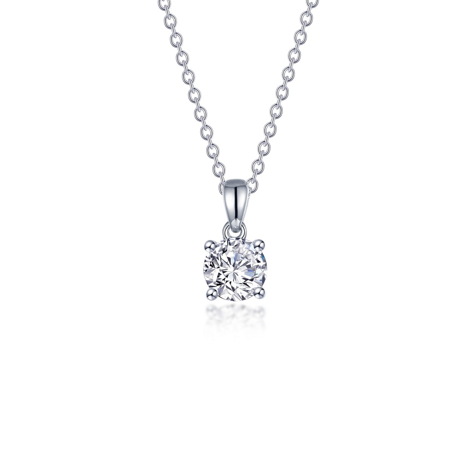 LAFONN 1 CTW 4-Prong Solitaire Necklace N0305CLP20