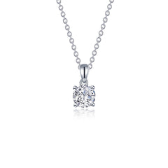 LAFONN 1 CTW 4-Prong Solitaire Necklace N0305CLP20
