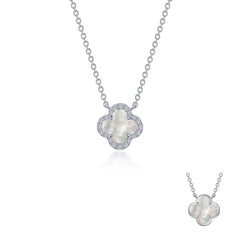 LAFONN 0.49 CTW Halo Necklace N0334OXG20