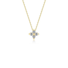 LAFONN Trillium Bloom Necklace N0344CLG18