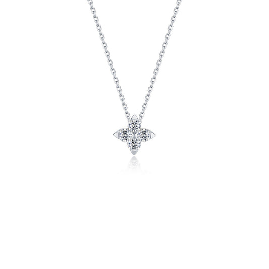 LAFONN Trillium Bloom Necklace N0344CLP18