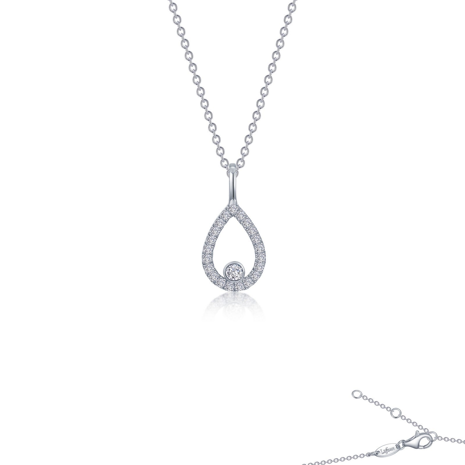 LAFONN Classic Pear-Shaped Necklace N2016CLP20