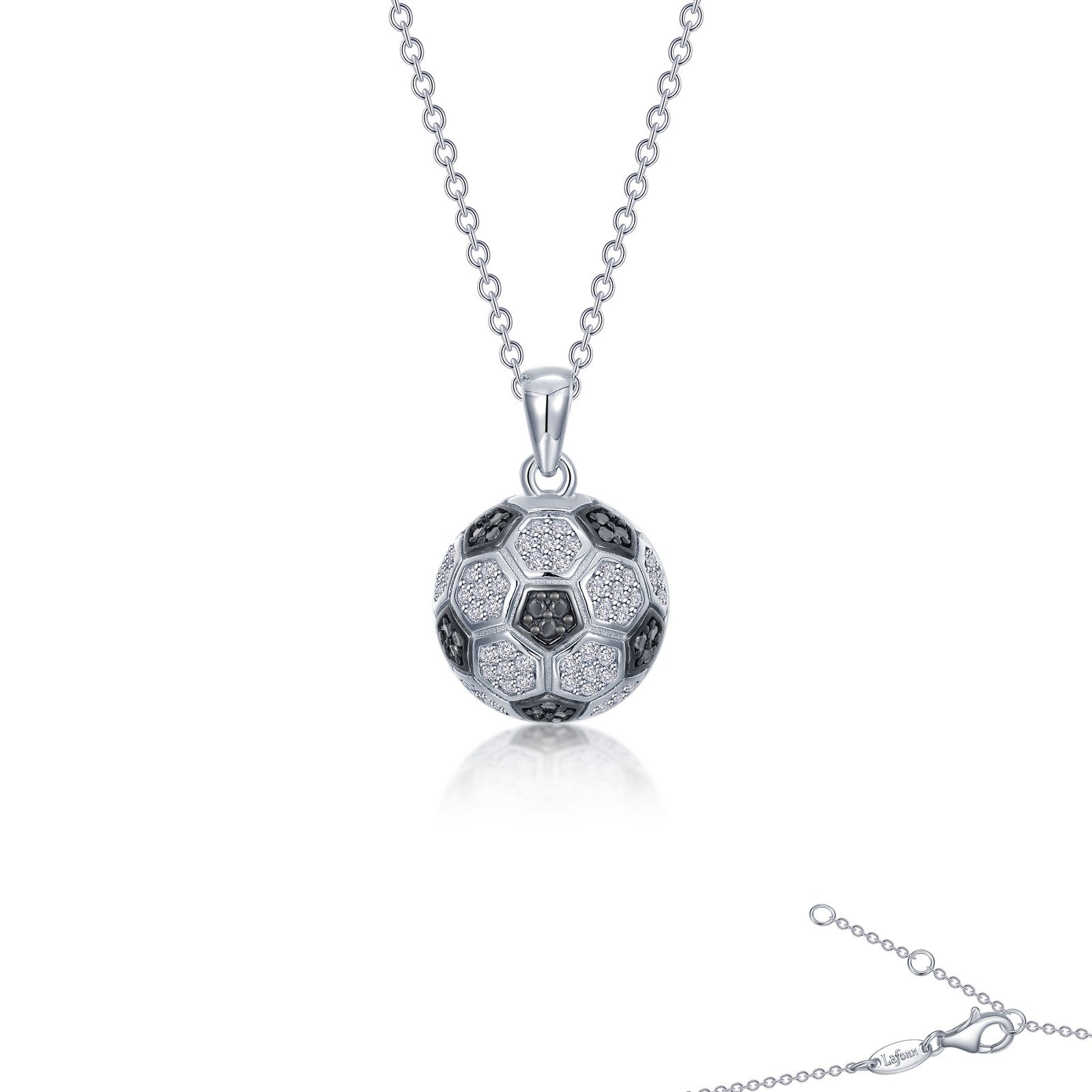 LAFONN Soccer Ball Necklace N2018CBT20