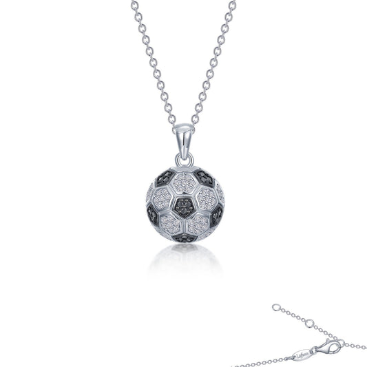 LAFONN Soccer Ball Necklace N2018CBT20