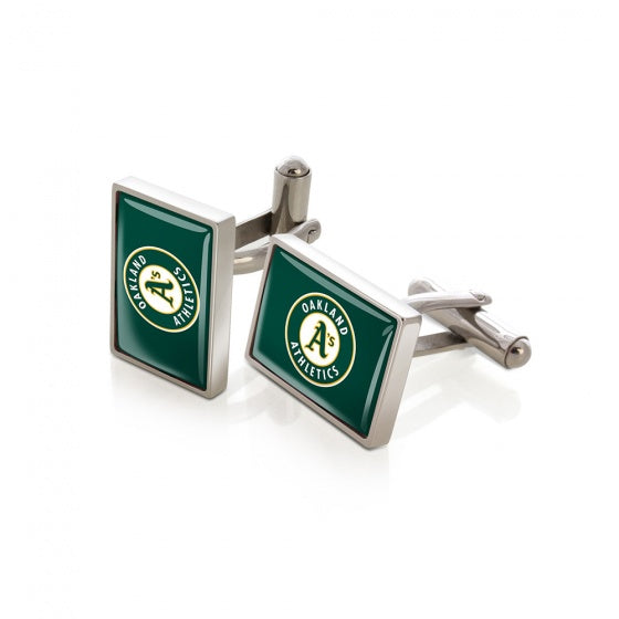 MClip Oakland Athletics Cufflinks OAK-SS-CLS-CLUR