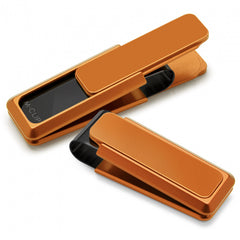 MClip Orange Solid Slide Money Clip w/ Black Spring UV2-ORA-0000