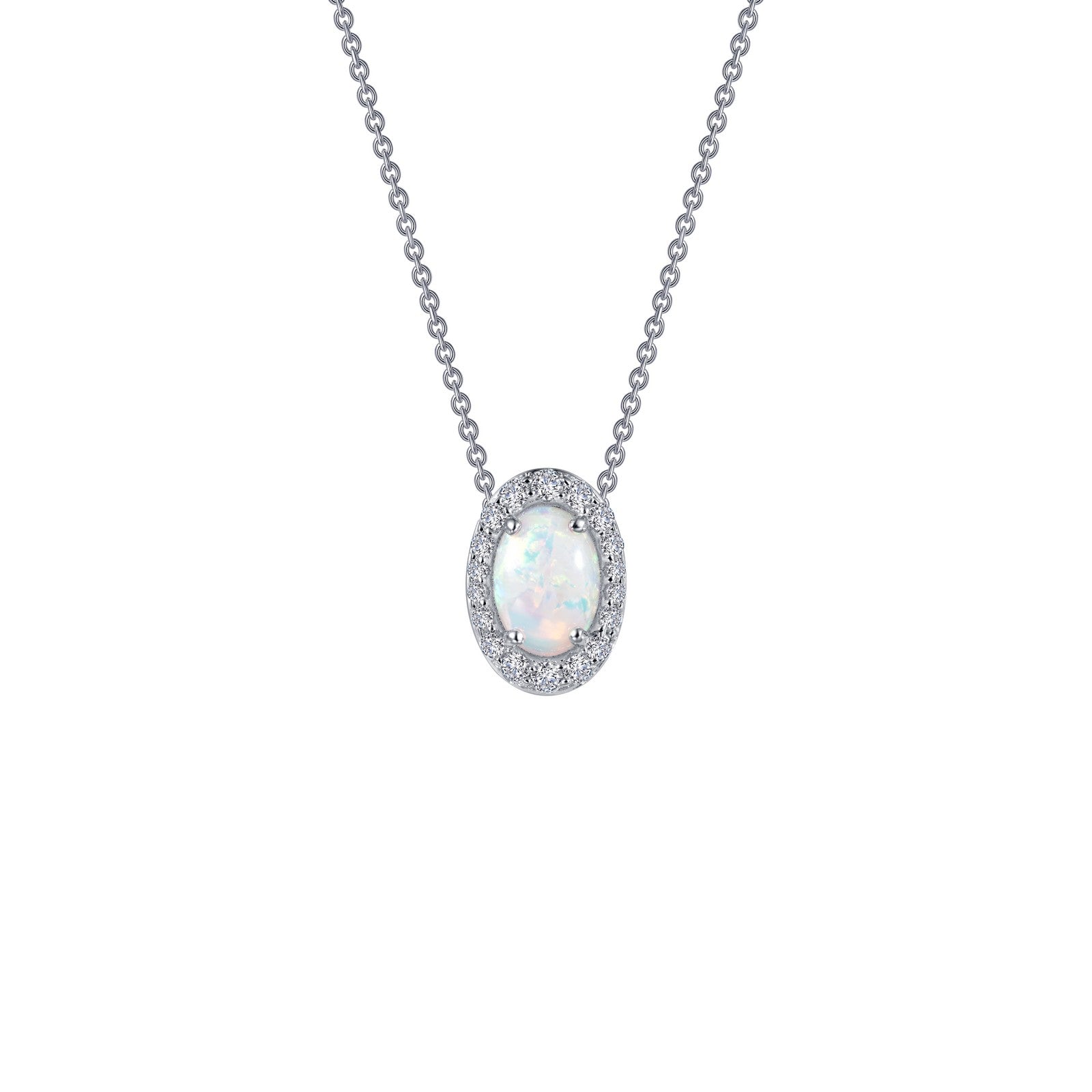 LAFONN Classic Halo Pendant Necklace P0204OPP18