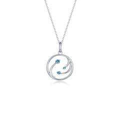 LAFONN Three Wishes Pendant Necklace P0317BTP18