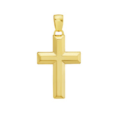 Yellow Gold Polished Love & Faith Charm