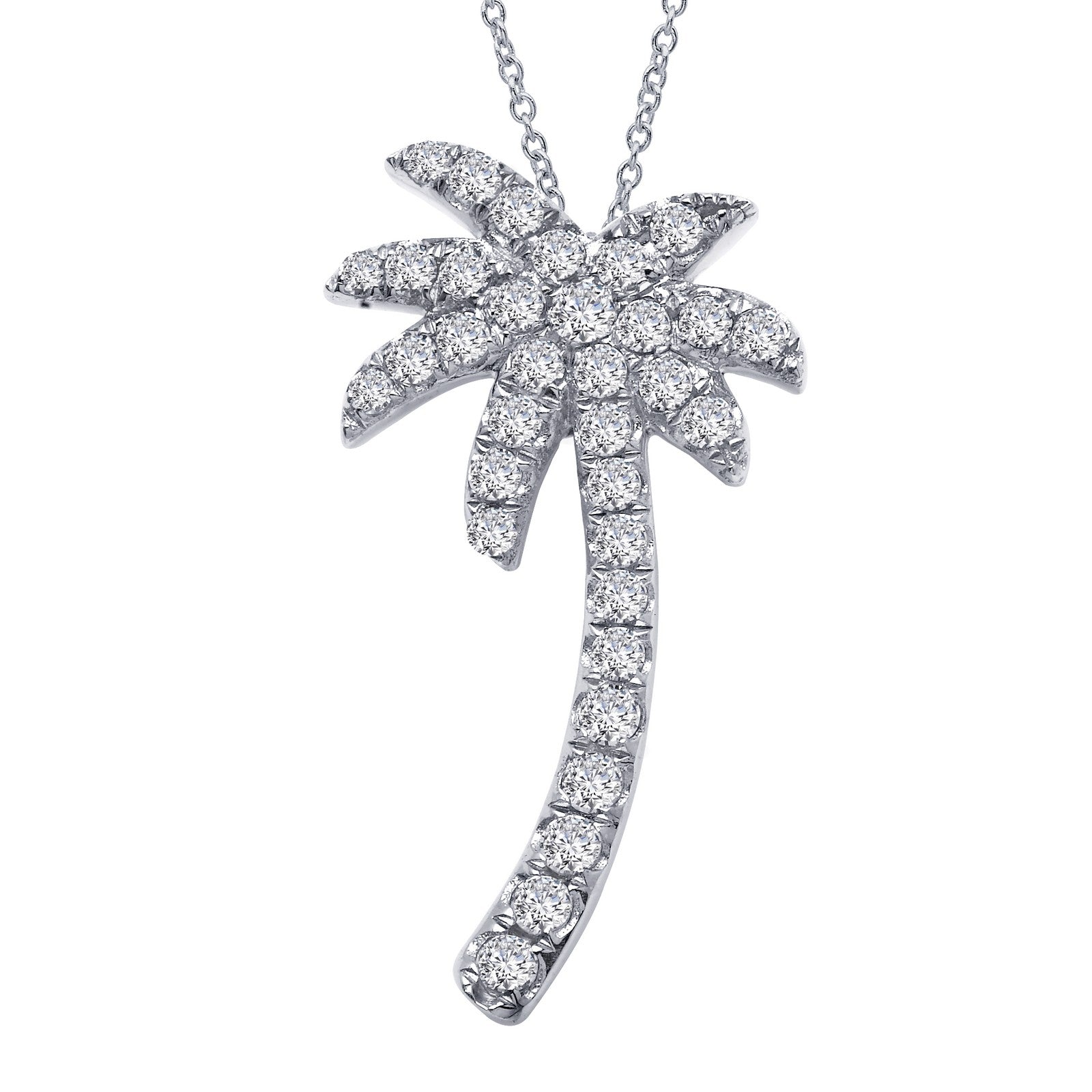 LAFONN Palm Tree Pendant Necklace P2002CLP18