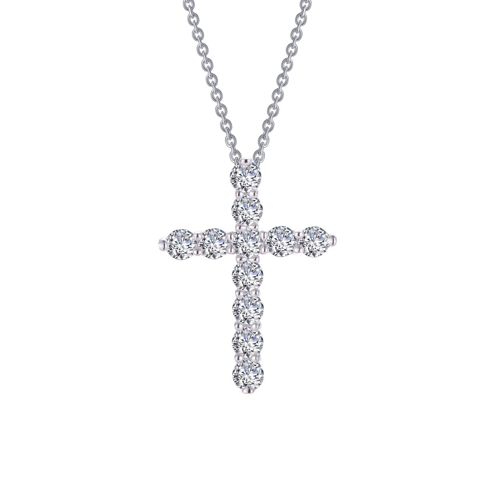 LAFONN 1.87 CTW Cross Necklace P2014CLP18